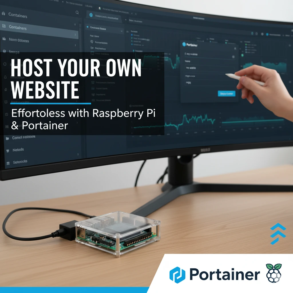 🚀 Create your hosting server using Raspberry Pi & Portainer