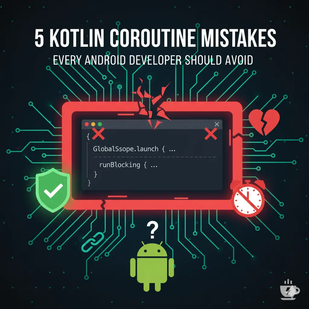 Kotlin Coroutine Mistakes Every Android Developer Should Avoid